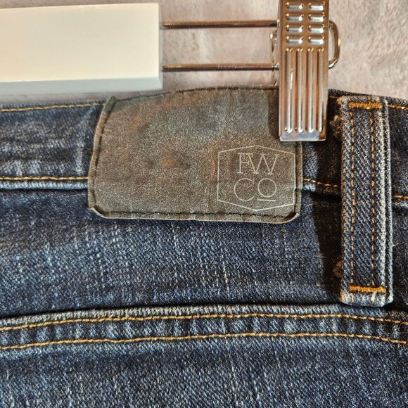 Freeworld Mens 38 Messenger Skinny Stretch Dark Wash Jeans hipster casual retro - Picture 10 of 14